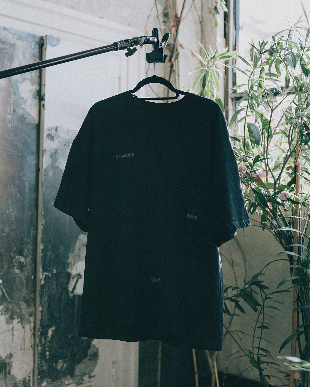 SOMEONE MUST BLEED TEE